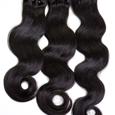 Natural Body Wavy Hair Bundle - 3 Pack